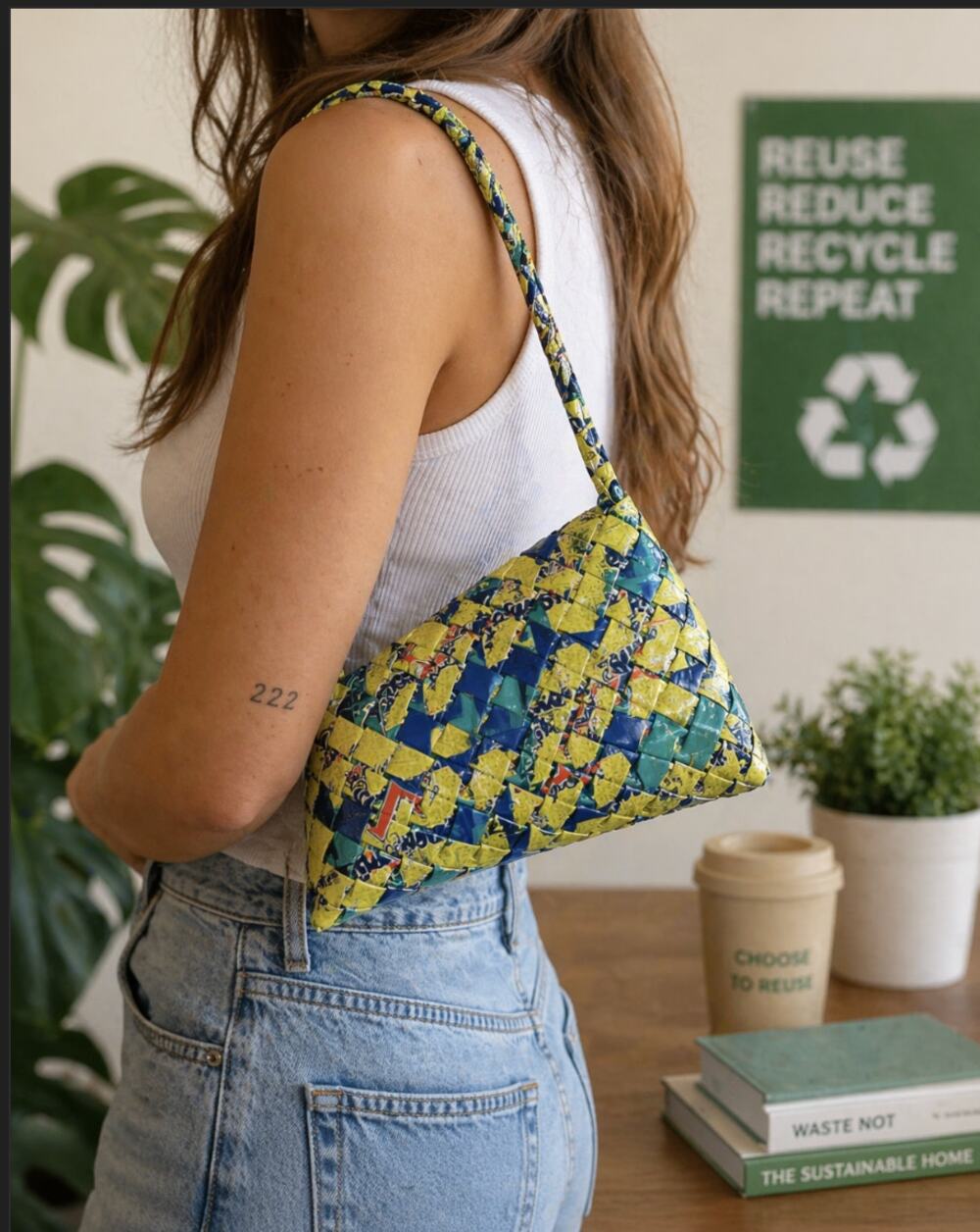 Handmade Upcycled Mentos Wrapper Y2K Women's Shoulder Bag Bratz Dolls Streetwear